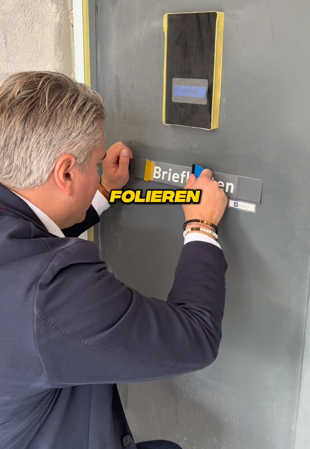 Projekt - Milchglasfolierung🪟… #foryoupagе #wfdesign #bürgermeister #folierung #viral 