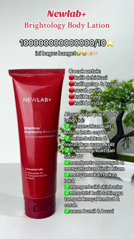 Bagusss bangetttt newlab emg ga ush diraguin lagi kualitasnya woyy😭😭😍❤️🫶🏻#bodylation #newlabbodylotion #bodylationnewlab #newlab #bodycare 