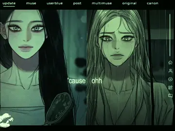 dua tuan putri kita...yg satu bercermin yg satu bersedih😔 (sengaja post banyak) #serenaserenity #daia #serenamanhwa #girl #fyp 