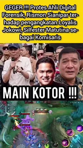 Pesan Rismon ke Erick Thohir. 19/09 #fyp#beritatiktok #MLBBNEXT2025 #NEXTJagoanMabar 
