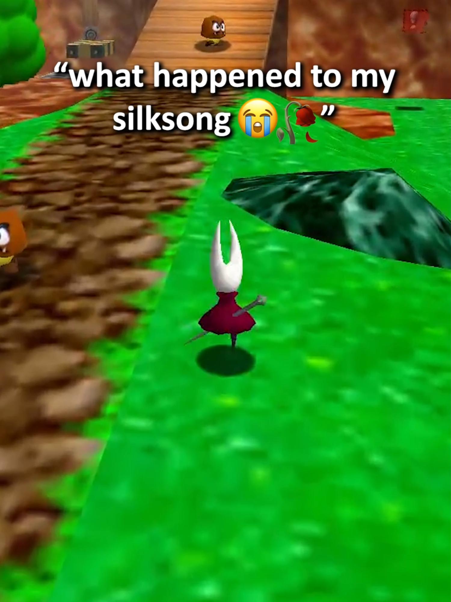 What's wrong with my Silksong? #silksong #hollowknight #mario #speedrun #supermario64