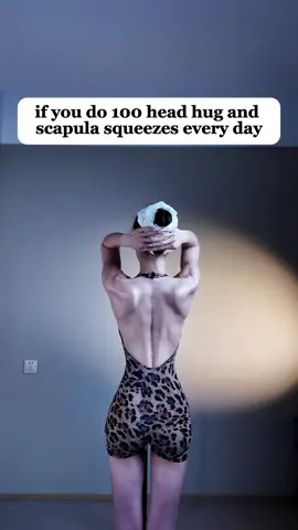 2 Weeks Challenge: These Moves Will Slim Your Back!#girls #tiktok #homeworkout #exercise #sports 