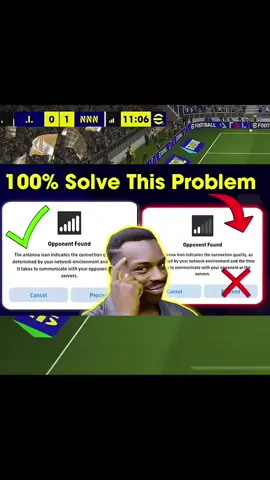 How to fix poor connection in Efootball 2026#videoviral #efootball2023 #efootball2026update