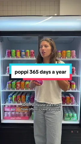 we’re truly addicted 😍 #poppi #drinkpoppi #poppisoda #sodasback #fyp 