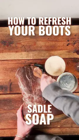 How to refresh your boots in 5 steps ... 1. Brush to remove dirt & debris 2. Saddle Soap to clean 3. Condition the leather 4. Brush to bring back the shine 5. Dry & enjoy! Want to customize your boots? Check out our handmade, premium, full-grain leather gear at roseanvil.com OR click the link in our bio!