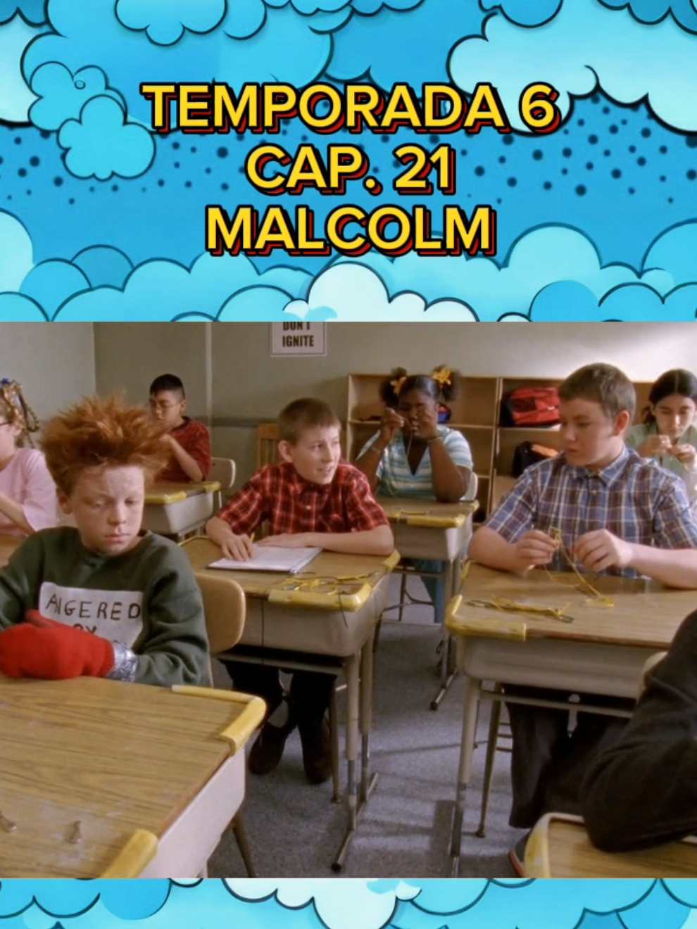 Recuerda que puedes ver la serie completa en nuestro perfil... #malcolmeldeenmedio #LomejordelaTV #humor #serie #comedia 