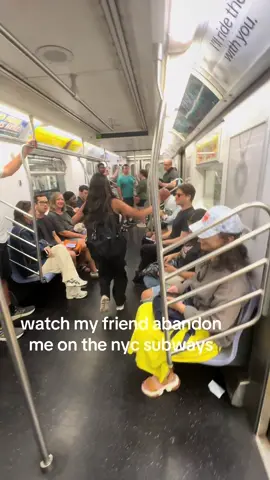 this was exposure therapy #funny #fail #nyc #subway #fyp 
