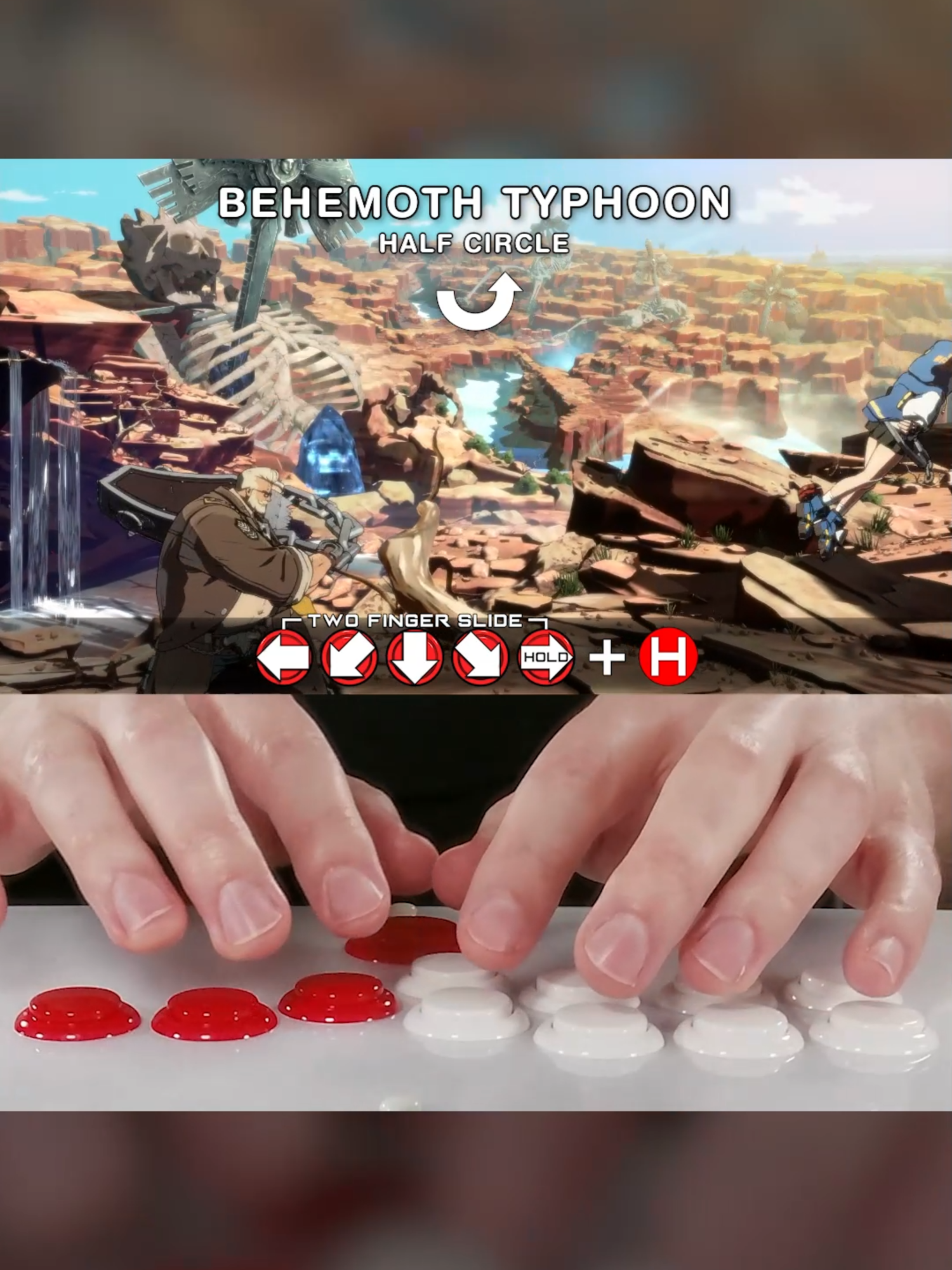 426 Behemoth Typhoon on Hit Box #HitBox #HowToHitBox #GuiltyGearStrive #GGST #Leverless #FGC