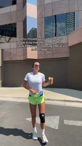 One thing about me is I’ll treat myself to a coffee after a run at least once a week!!!!