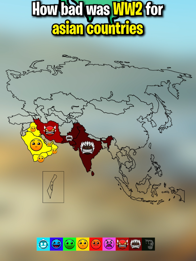 World War II was devastating for much of Asia, as it became one of the main battlegrounds of the conflict outside Europe. Japan’s imperial expansion brought brutal occupation to China, Korea, Southeast Asia, and the Pacific islands, leading to massacres, famine, forced labor, and immense civilian suffering. China alone lost tens of millions through war and famine, while Korea endured forced labor and “comfort women” exploitation. Southeast Asian countries such as the Philippines, Burma, Malaya, and Indonesia were ravaged by Japanese control and Allied counterattacks, with infrastructure and economies left in ruins. India, though not invaded, was heavily drawn into the war effort, suffering famine and political upheaval. The war also marked the decline of European colonial powers in Asia, paving the way for independence movements across the continent. In short, Asia bore enormous human and economic costs while simultaneously witnessing the beginning of its postwar transformation.   Source : Wikipedia #asia #ww2 #History 