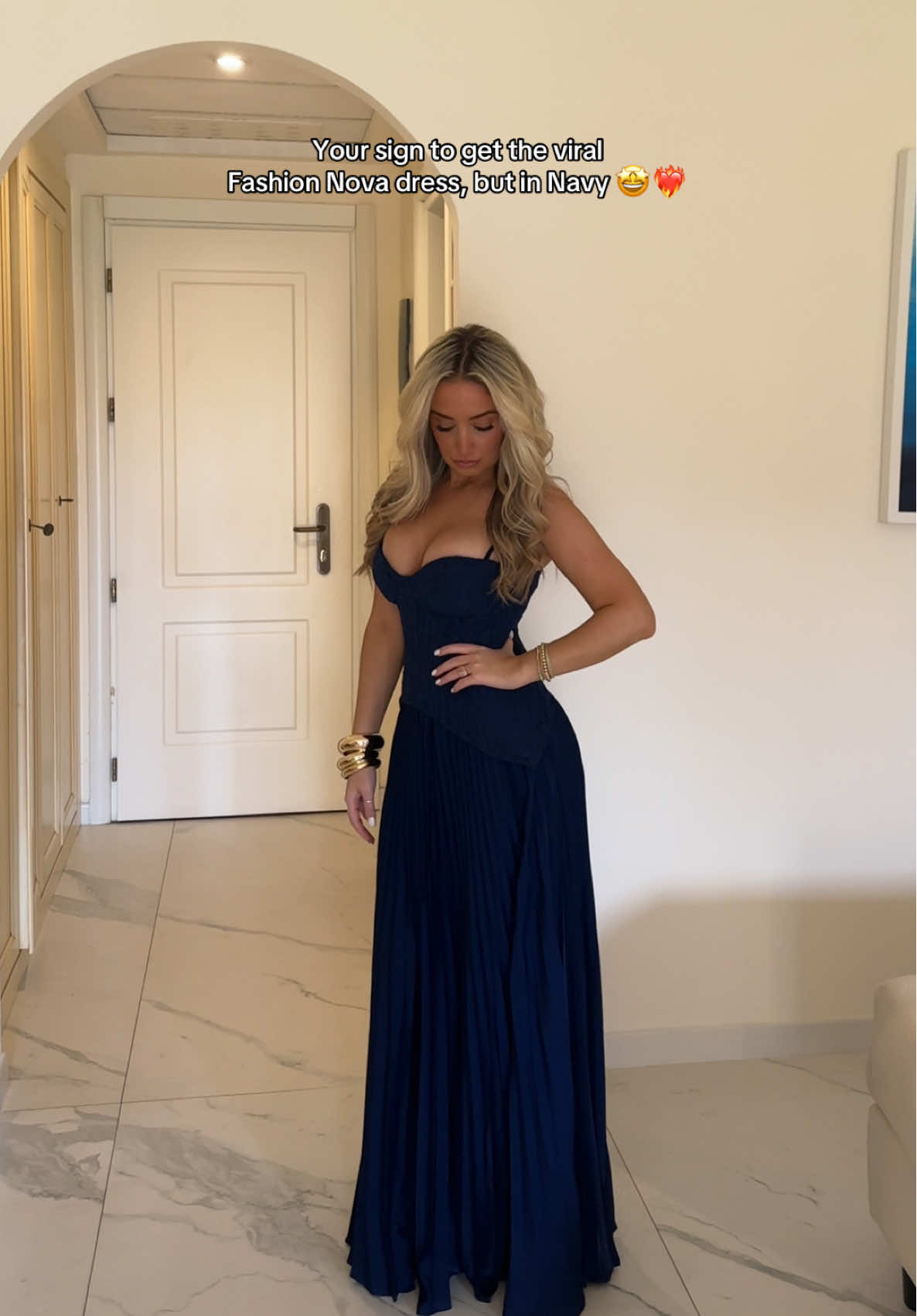 So comfy & STUNNING ✨  #fashionnova #fashionnovadress #dress #weddingguestdress #formaldress 