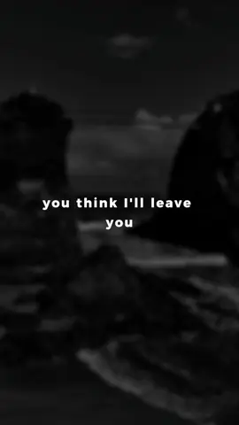 You think I'll leave you? #heartspooke #TrueLove #lovemessage #loveqoutes #qoutes 