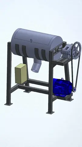mesin pengaduk #cad #teknikmesin #solidworks #inventor #jasajoki 