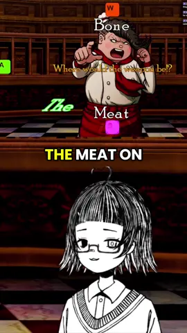the bone on meat twitch.tv/nonbinaeri #vtuber #vtuberclips #danganronpa 