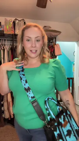 Love a turquoise tote bag by wrangler #wrangler #totebag #tote #purse #cowprint