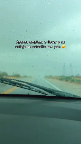 Apenas empieza a llover y ya se antoja un cafecito con pan  #lluvia#cafecito #😌😁#pan