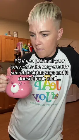 Creator search insights is very hit or miss don’t ya think? 