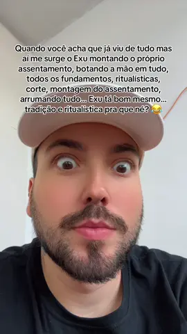 Cada um com a sua loucura né… 😂🥱 #salveseuze #malandragem #zepilintra #marabo #exu 