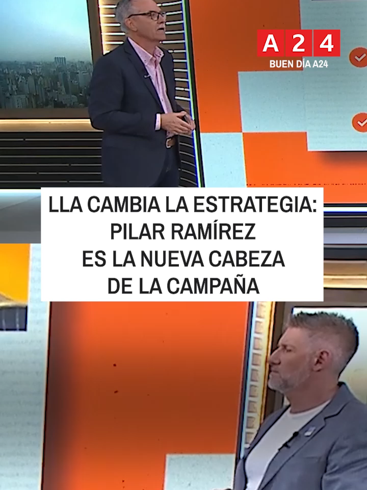 📢 LA LIBERTAD AVANZA CAMBIA LA ESTRATEGIA DE CAMPAÑA Lule Menem deja el equipo político. Quién es Pilar Ramírez, la nueva cabeza de la campaña del oficialismo. #BuenDíaA24 #A24#Política