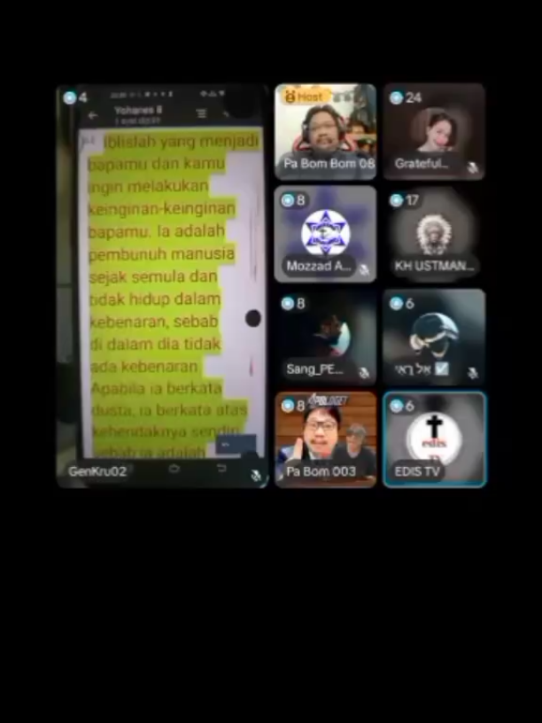 #duet dengan @Wak Cintil EDIS BILANG PENYALIBAN YESUS ITU KEINGINAN IBLIS #edistv #kristen #viral 