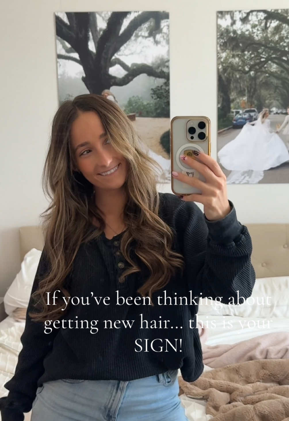 HOW are these clip ins and they match my hair PERFECTLY??? Explain that?? #GooGooHairExtensions #HairExtensions #ClipInHair #GooGoo #BioIonic 