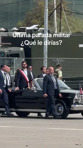 #paradamilitar #boric