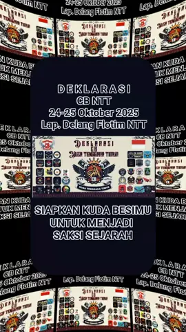 Sejarah baru tercipta..  yuk gass ntt..  #cbindonesia 