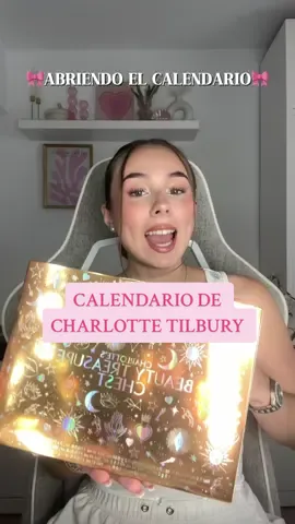 Ig:Ariadnalato🧚🏼‍♀️Abriendo el calendario de @Charlotte Tilbury ENTERO💋👑 #calendariodeadviento #calendariosdeadviento 