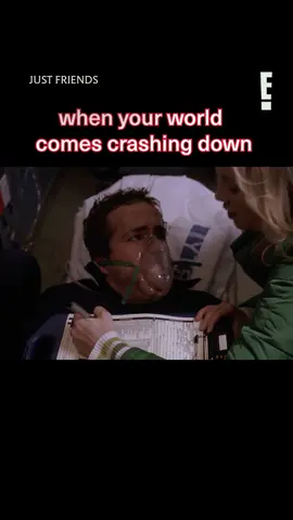 As if Chris couldn't be in any more pain. 🥲 Get out of the friend zone and watch #JustFriends on E! #MoviesWeLove #RyanReynolds #AmySmart #RomCom