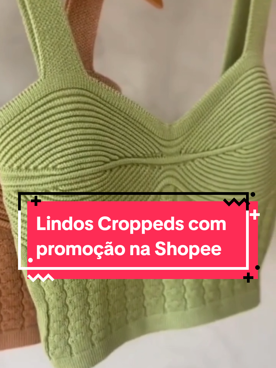 Dê uma olhada em Kit 3 Croppeds Feminino Alcinha Estiloso Modal Confortável Roupas Femininas Tendência Verão por R$79,90. Compre na Shopee agora!  Link na bio e nas mensagens 