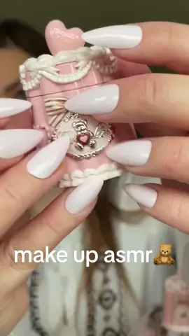 I have never seen such adorable and beautiful looking make up products in my life 🧸🎀🧡 Use my coupon code ASMRLot to get 5% off your purchase ✨ Thank you so much!! @Flower Knows Makeup *gifted #asmr #asmrsounds #asmrcommunity 