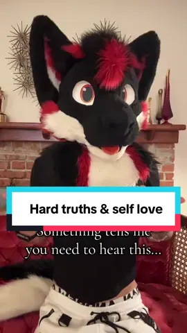 If you are seeing this, it’s meant for you–especially the message at the end ❤️#MentalHealth #mentalhealthmatters #furry #fursuit #selflove