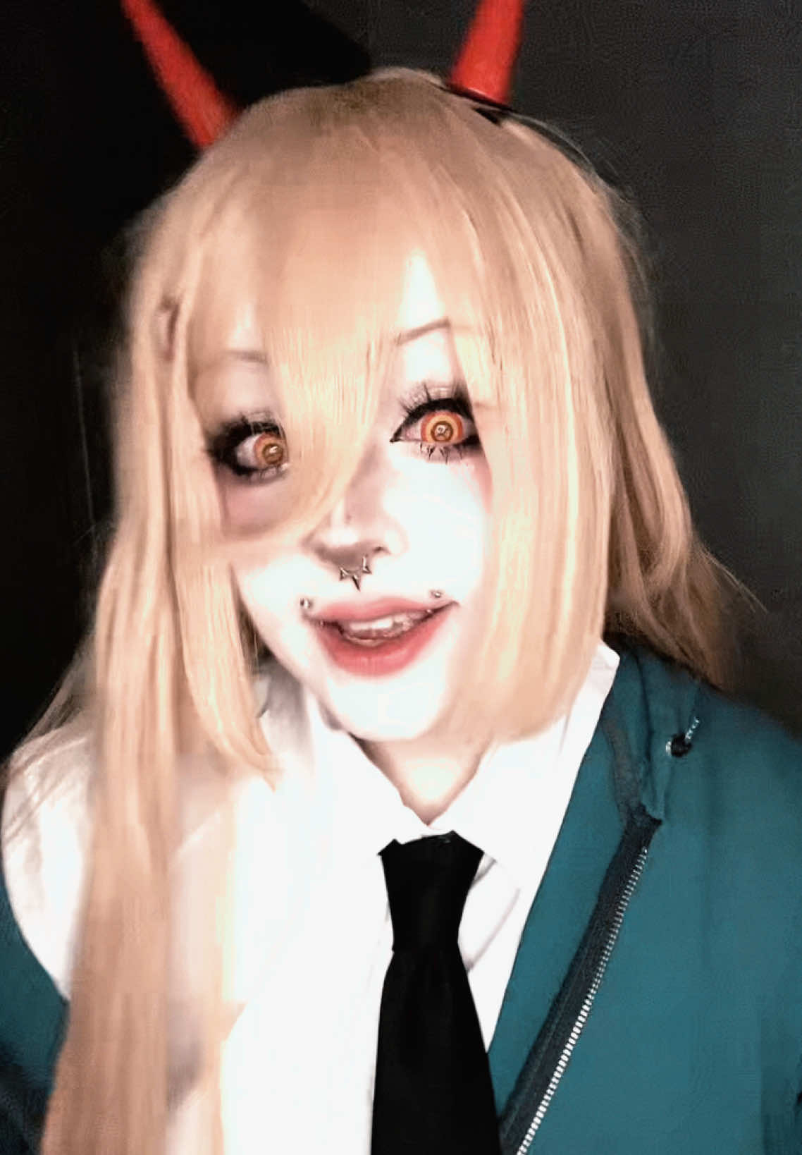 Guys I wanna cosplay from horse anime @MocoQueen #powercosplay #powerchainsawman #chainsawmancosplay #chainsawman #mocoqueen 