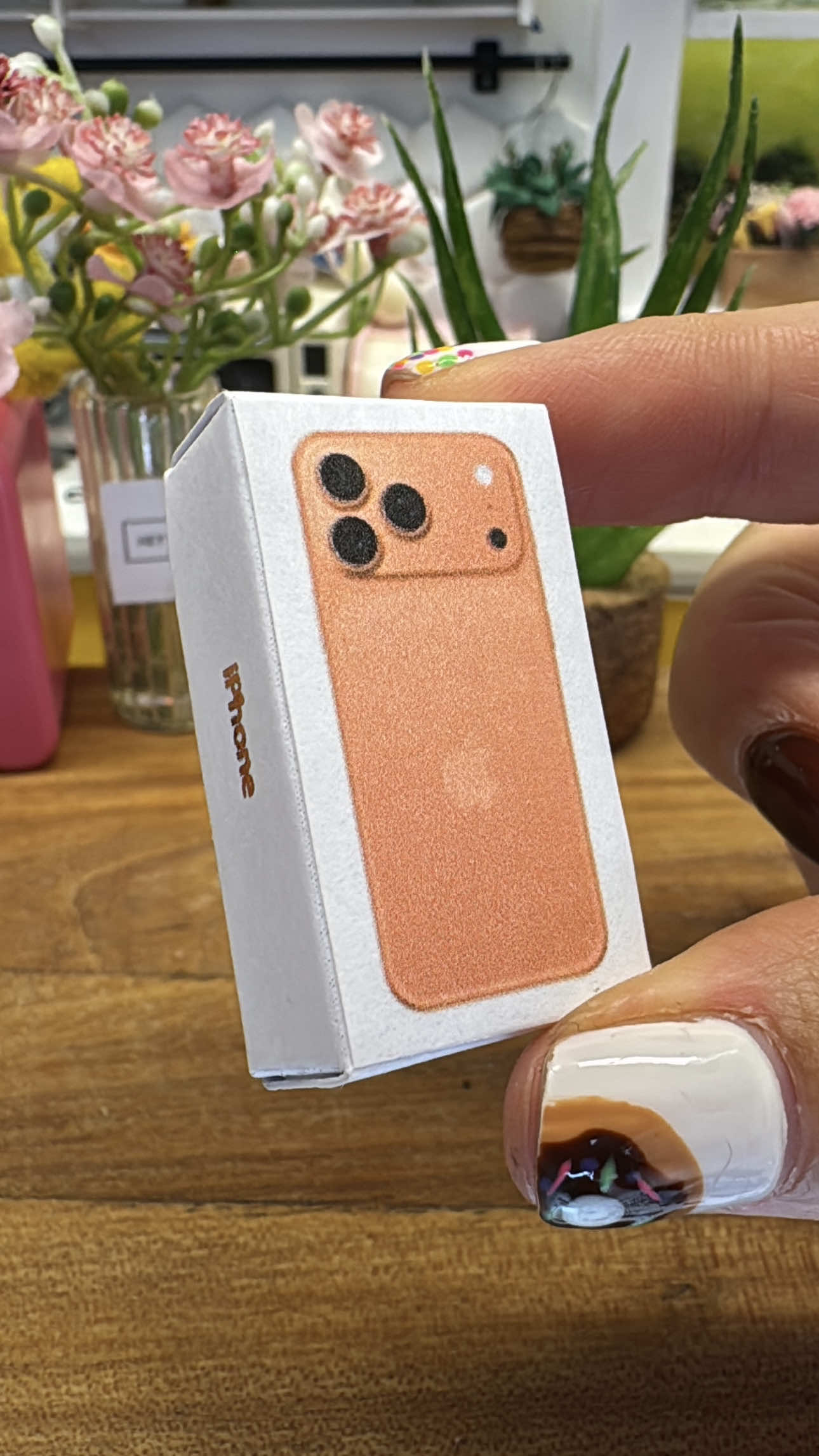 Are you Maxi or Minature ? Unboxing the new iPhone 17 pro max miniature #iphone17 #iphone17promax  #miniature #unboxing 