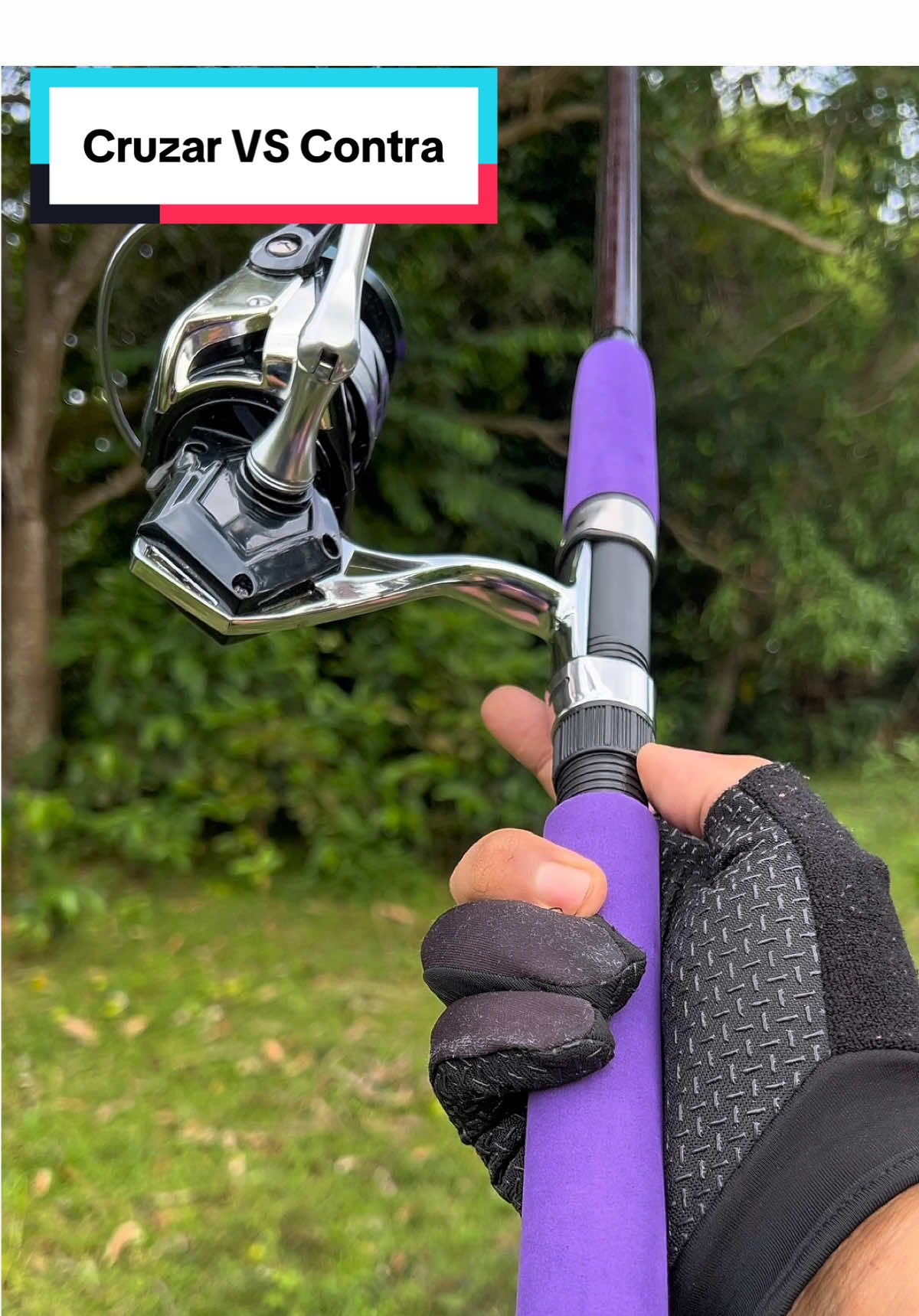 Shimano Cruzar dengan warna ungu, warna baru dipadankan dengan reel spinning saltwater Seasir Contra #rodpancing #mesinpancing #shimano #shimanocruzar #seasir 