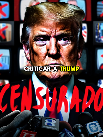 🔴Medios silenciados por criticar a TRUMP🔴 #usa #news #notice #noticiastiktok #canada 