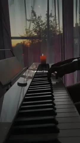 time heals everything. #idea10 #gibranalcocer #softpiano #pianotok 