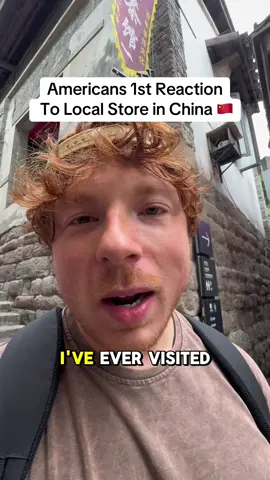 American traveler left speechless after entering local store in China 🇨🇳  Traveling through the different areas of China you will be faced with many challenges. The most common one is confusion. There is no English in China, yes directional signs are in English but locals do not speak any English  This shop is one of many along the streets of Chongqing and you may never know what will be inside. Today it was a duck shop #fyp #tellme #traveltiktok #china #chongqing 