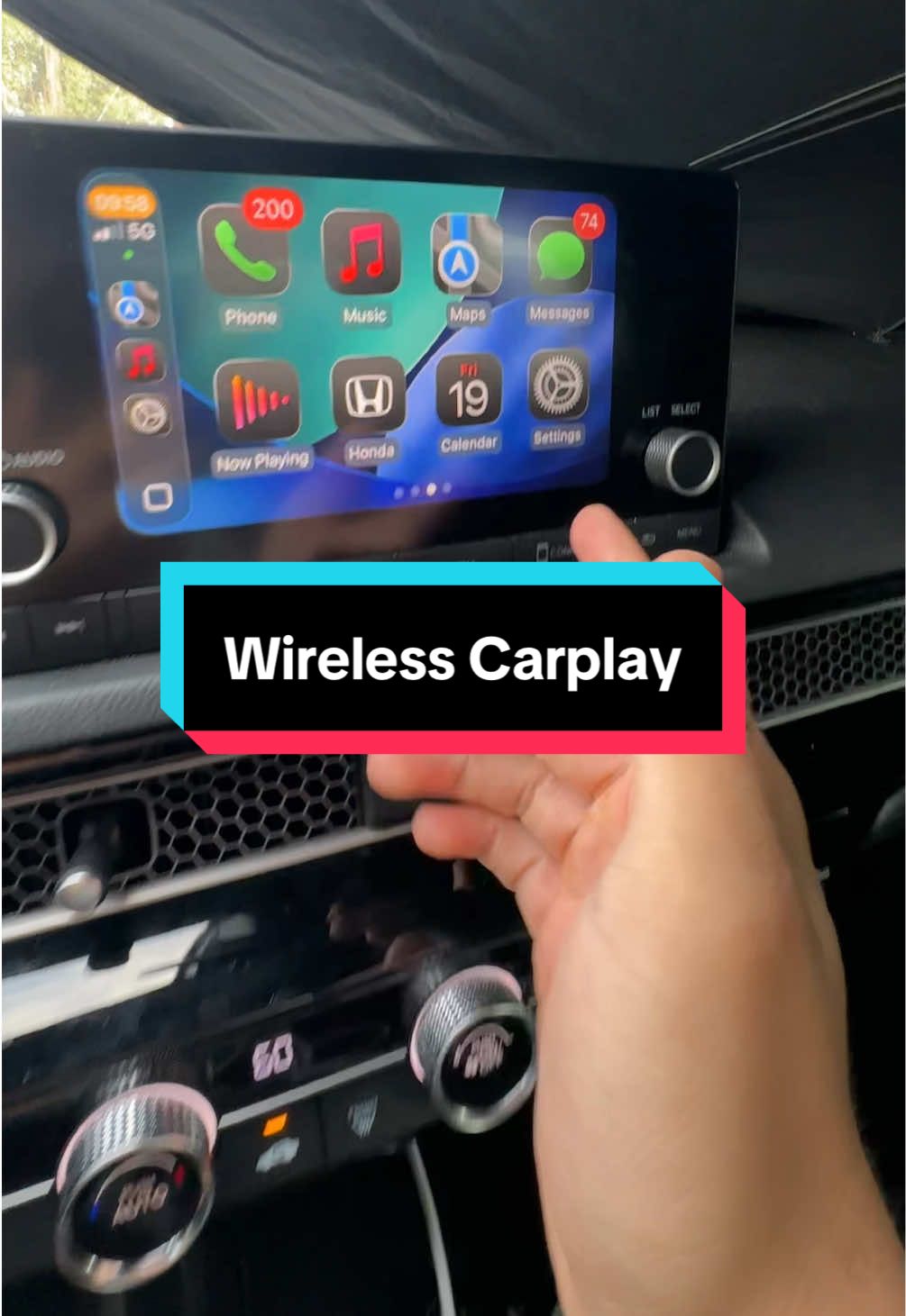 Loving this new 2026 wireless carplay adapter for the new ios 26 iphone update #ios26 #wirelesscarplay #carplay #iphoneupdate 