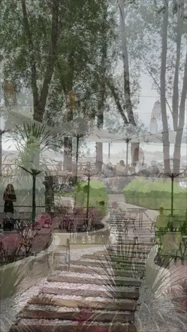 Ở Mối, mưa không ướt áo, chỉ ướt lòng người bằng chút lãng mạn khó gọi tên. #cantho #moicafebytheart #moicafe 