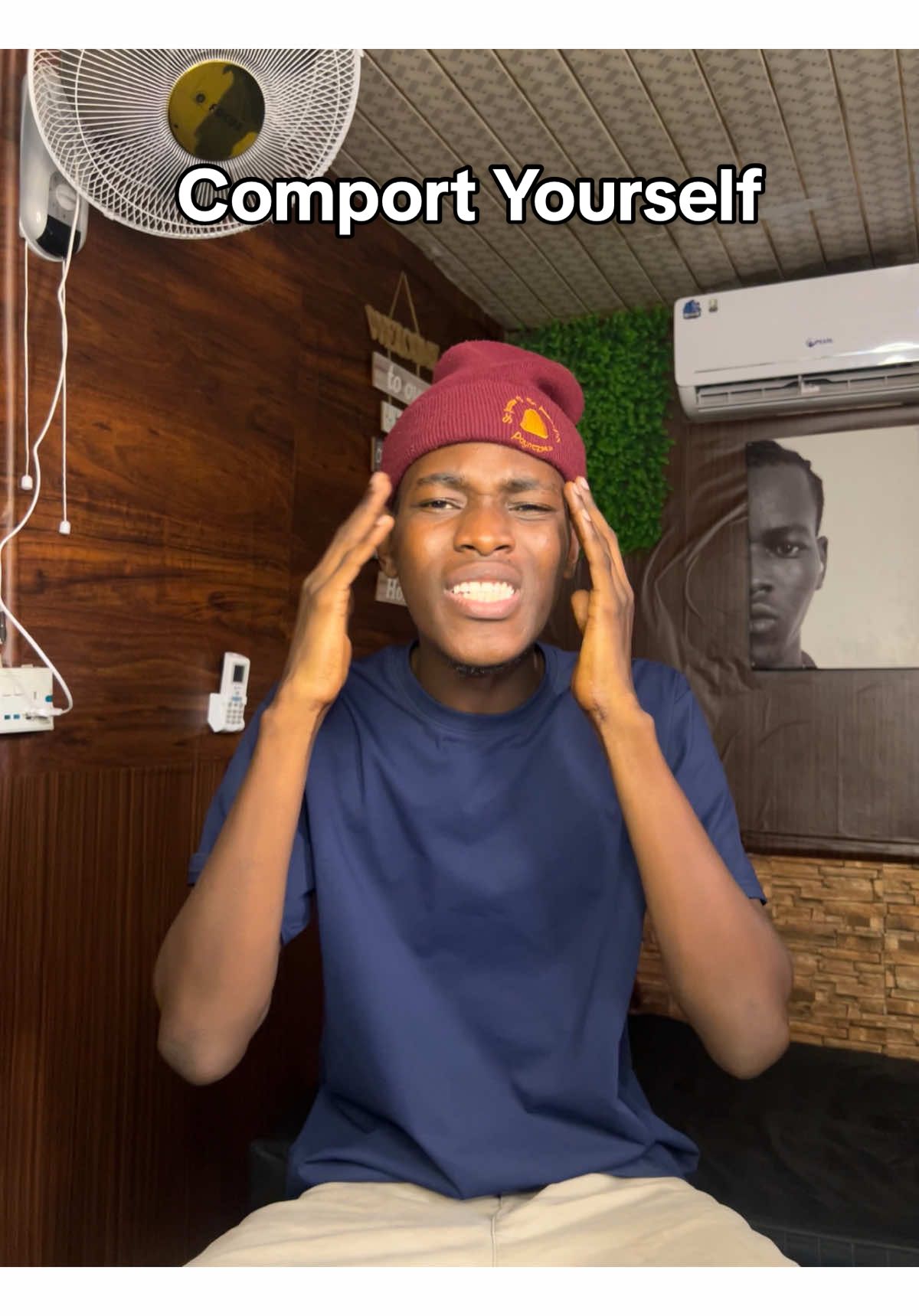 When you meet someone with their parents comport yourself and stop giving that hype #kimthecreator #hype #comportment #relatablecontent #tiktokghana