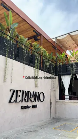 ZERRANO✨ comida española con esencia peruana😋 este restaurante presenta una fusión de comidas increíbles🫰🏼 recomendado al 💯  Reservas a través de su Ig: zerranorestaurante #lima #miraflores #Foodie #almuerzo #restaurante 