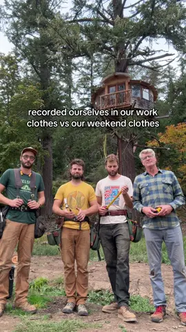 treehouse carpenter life #treehouse #treehousemasters #jobsite #construction #carpenter 