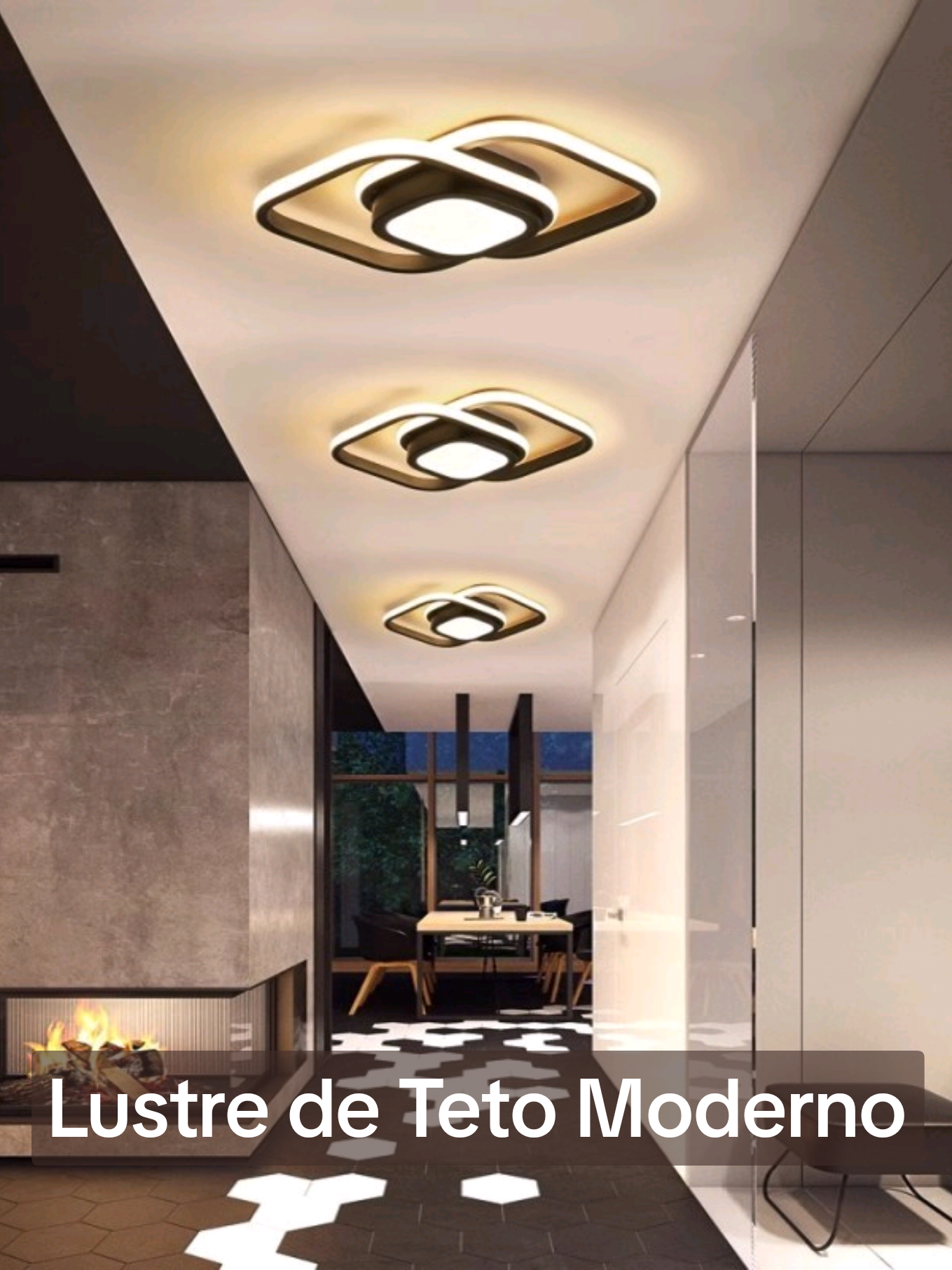 Lustre Led de Teto Moderno  #retro #moderno #led #lustre #decoracao  Dê uma olhada em Lâmpada De Teto Led Moderna De 3 Cores 3 Em 1 Lustre Para Quarto , Sala De Estar , Escritório , Corredor , Cozinha por R$69,00 - R$96,00. Compre na Shopee agora! https://s.shopee.com.br/10tezlEyvZ