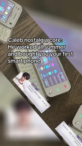 Pt 3 of nostalgia core au. That Nokia N97 mini was my ride and die😝😝😝#loveanddeepspace #LaDS #calebloveanddeepspace #loveanddeepspacecaleb #fypシ゚viral 