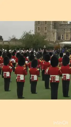 King Charles and President Trump attend military ceremony as the Red Arrows make a flypast over Windsor Castle.  The President is in the UK for his historic second State visit.