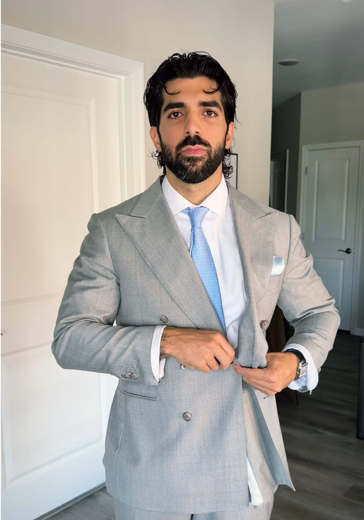 Fit check. Happy Friday 💙🩵#fyp #menstyle #FitTok #tiktokshop 