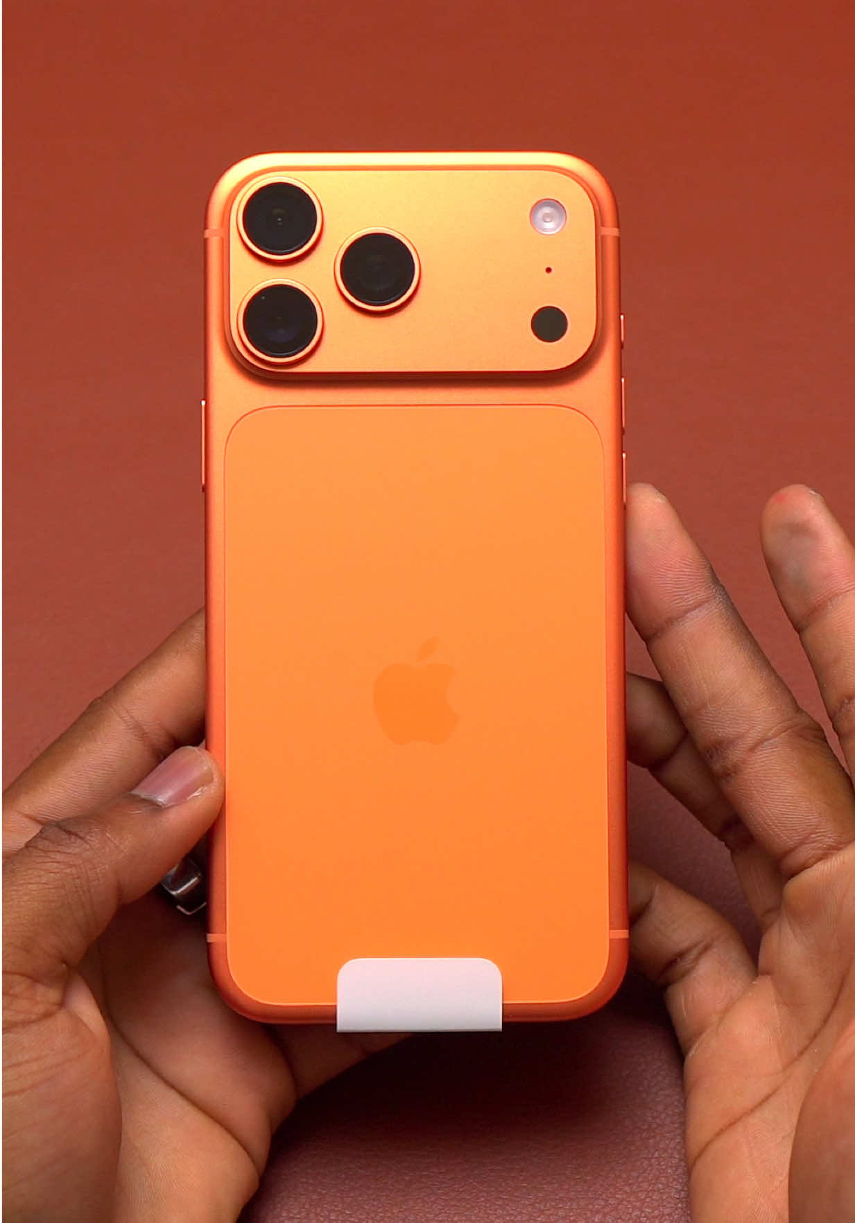 iPhone 17 Pro Max Unboxing in Cosmic Orange #iphone17promax #17promax #fy #fyp #iphone 