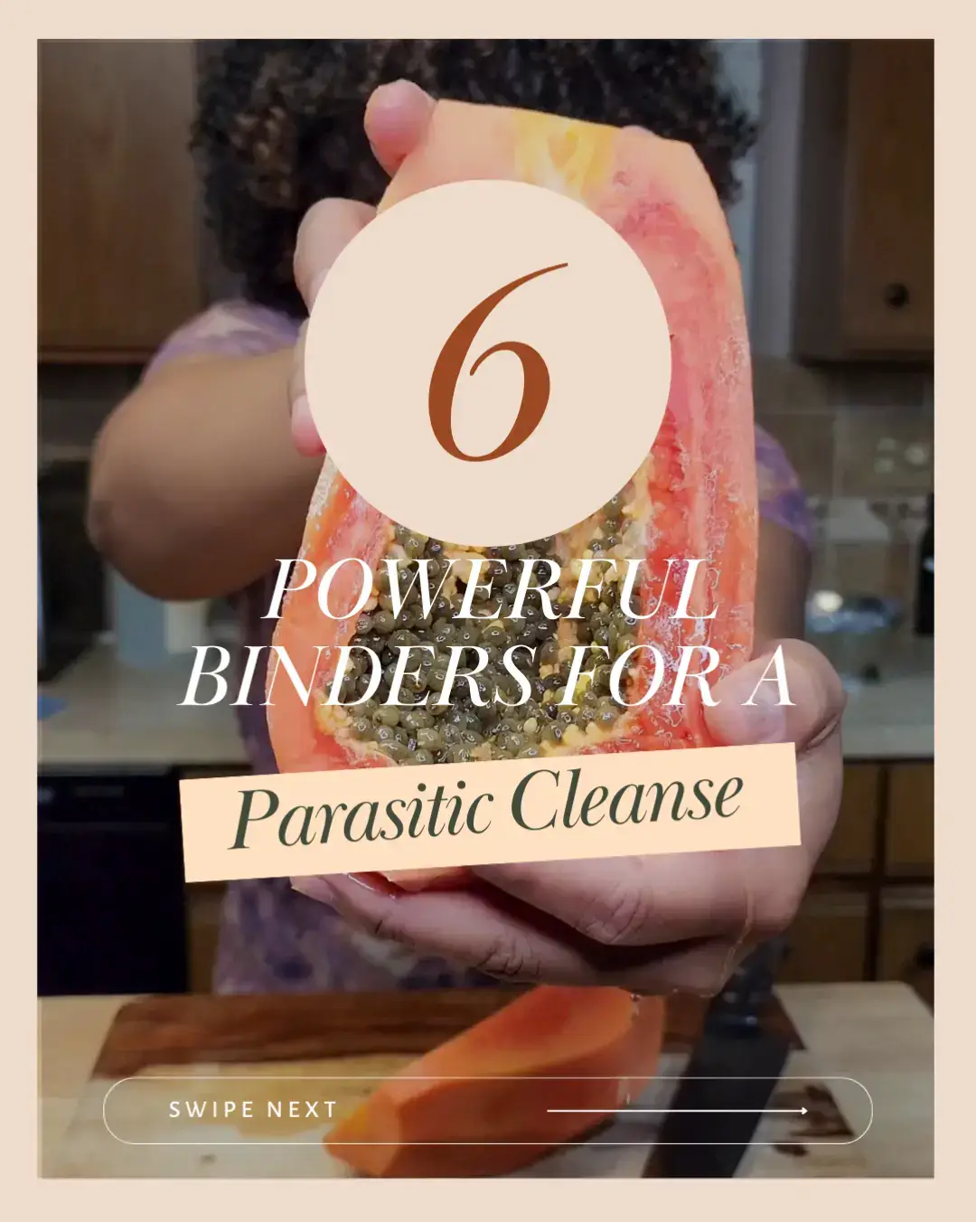 When you do a parasite cleanse, you’re not just targeting the parasites you’re also dealing with all the toxins, waste, and debris they release when they die off. This is called die-off also known as the Herxheimer reaction, and it’s often the reason people feel worse before they feel better.  That’s where binders come in. Binders are natural substances that attach to toxins, heavy metals, and microbial waste in your digestive tract and help carry them safely out of your body. Without them, toxins can get reabsorbed into your bloodstream, making die-off symptoms... headaches, nausea, fatigue, skin breakouts, brain fog, bloating, etc much more intense.  Here are some of my go-to binders for a parasitic cleanse:  • Activated Charcoal, food-grade only • Bentonite Clay, food-grade only • Diatomaceous Earth, food-grade only • Zeolite, food-grade only • Psyllium Husk • Chlorella, broken-cell, food-grade only • Pectin, Chitosan, and Fiber blends as bonus options  Why I Don’t Recommend Honey or Fulvic Acid as Binders for Parasite Cleanses • Honey: While nourishing, honey is still a sugar and parasites love sugar. It can actually feed them instead of helping flush them out. Keep in mind that honey is nutritive not absorptive. • Fulvic Acid: This is better as a nutrient transporter, not a binder. It enhances absorption, which is the opposite of what you want during a parasite cleanse when the goal is to capture and eliminate toxins, not help them absorb.  Pro Tips & Need to Know: • Always use food-grade binders designed for internal use. • Take binders away from food, supplements, and medications at least 1–2 hrs before. • Take binders on an empty stomach after papaya seeds. Resume eating 30 to 60 minutes after taking binders.  • Start slow and low let your body adjust. • Staying hydrated is key for flushing toxins. • Pair your cleanse with a clean diet: no sugar, no processed foods, no meats, no diary, high fiber, and gut-loving veggies. • Not all binders are right for everyone. • DO NOT DETOX if pregnant, breastfeeding, or on certain medications, always check with your provider first.  Key Takeaway: Binders make your parasite cleanse safer, more effective, and much easier on your body. Skipping them can leave you feeling worse, not better.  Want to learn how to detox properly, safely, and effectively? Comment CLEAN SWEEP below or click the link in my bio to grab my guide.  Save this post for your next cleanse. And share with a friend who needs a gut reset.  #parasitecleanse #guthealth #papayaseeds #papayadetox    #gutreset    