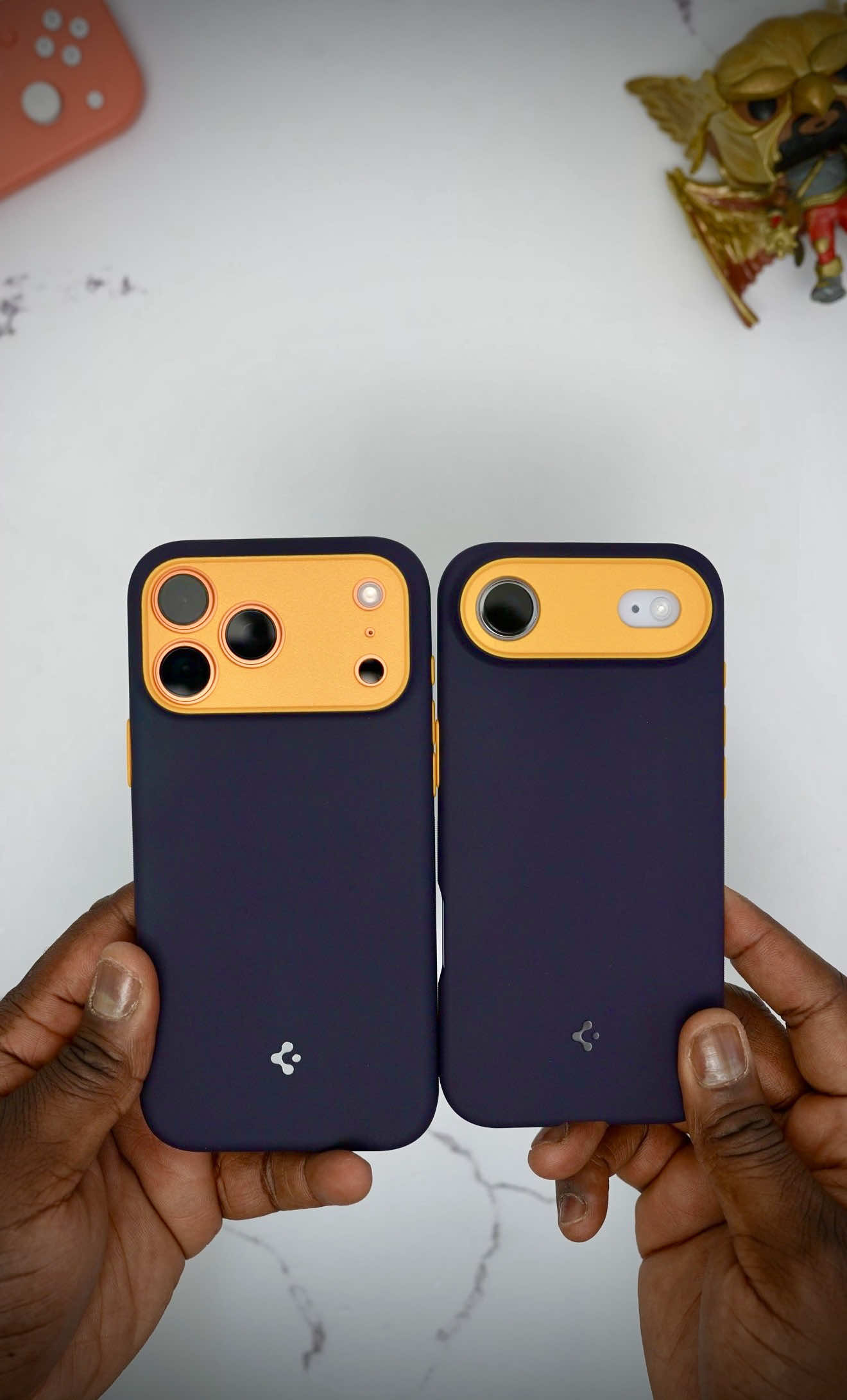 Spigen Nano Pop case for the iPhone 17 Pro and iPhone 17 Pro Max are 🔥 #iphone #iphone17promax  #iphoneair #unboxing #techtok 